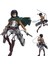 Mikasa Ackerman Aksiyon Figürü - 15 cm Anime Şekil Modeli Heykeli, Değiştirilebilir Yüz, Ortak Hareketli, Çizgi Film Karakteri Heykelcik El Yapımı Koleksiyon Masaüstü Dekorasyon Ha (Yurt Dışından) 1