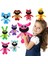Smiling Critters Peluş Oyuncak, Catnap Peluş Gülümseyen Critters Yastık Serisi Şekil Basınç Tahliye Peluş Bebek Hayranlar Için Hediyeler, Doğum Günü ve Noel (Mor) (Yurt Dışından) 2