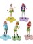 Anime Şekilli Kalıp Oyuncak, Kız Aksiyon Figürü Pvc Modeli Masaüstü Süsler Koleksiyon Hediyeler (Yurt Dışından) 2