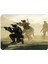 40X30CM Gaming Oyuncu Mousepad Kaymaz Kauçuk Taban Dikişli Kenar Military Operation MP274030 1