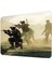 40X30CM Gaming Oyuncu Mousepad Kaymaz Kauçuk Taban Dikişli Kenar Military Operation MP274030 3