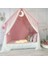 Oyun Evi Montessori Perdeli Pembe 1