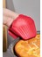 Kırmızı Silicone Cupcake Tutacak 2