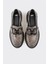 Elle Gri Deri Kadın Loafer 4