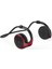 A23 Çift Kulak Boyun Asma Stereo Spor Kulaklık Tws Mikrofonlu Kablosuz Bluetooth Kulaklık - Siyah / Kırmızı (Yurt Dışından) 1