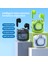 TM60 Dijital Ekranlı Bluetooth Kulaklık Şeffaf Yarım Kulak Içi Tws Kulaklıklar Düşük Gecikmeli Kulaklıklar - Yeşil (Yurt Dışından) 2