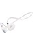 Hıleo HI73 Açık Kulak Yönlü Hava Iletimi Serin Gece Işığı ile Spor Bluetooth Kulaklık Hd Çağrı Hafif Ağrısız Kulaklık - Beyaz (Yurt Dışından) 1