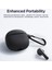 Jr-Fb1 Gerçek Kablosuz Bluetooth Kulaklık Dns Çağrı Gürültü Azaltma Yarı Kulak Içi Kulaklık - Mor (Yurt Dışından) 5