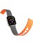Watch 7 45MM Uyumlu Kordon Youngkit Klasik Magnetik Tak Çıkar Soft Strap Kayış Gri 2