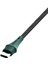 RTC-N19C Genbu Serisi Type-C USB Kablo 3A Hızlı Şarj Özellikli Şarj ve Data Kablo 1m Yeşil 2
