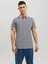 Jack & Jones Erkek Jjepaulos Polo Ss Noos Polo T-Shirt-Gri 1