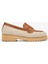 Valmenti Ewa Kadın Naturel / Taba Deri Loafer Ayakkabı 33 32503-1 Bn Ayk Y24 1