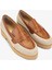 Valmenti Ewa Kadın Naturel / Taba Deri Loafer Ayakkabı 33 32503-1 Bn Ayk Y24 2