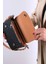 Orta Boy 2 Askılı 5 Bölmeli Hafif ve Kibar Model Kadın Omuz Çantası 23CM-14CM GF4090 4