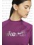 Dri-Fit Air Midlayerlong-Sleeve Standart Fit Mor Kadın Antreman Üstü 3