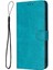 Samsung Galaxy A10S Saf Renk Pu Deri Toka ile Flip Case (Yurt Dışından) 3