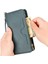 IPhone 11 Için Kılıf Pro Manyetik Pu Deri Flip Kart Tutucu Fermuar Cüzdan (Yurt Dışından) 2
