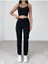 Kadın Yüksek Bel A.C.A.İ.P Simsiyah Move Mom Jean Boyfriend Jean Pantolon 4