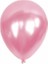 Fuşya Rakam Pullu Şeffaf Balon Pembe Tonları Balon Buketi 3