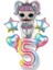 Lisanslı Unicorn Lol Bebek Pembe Rakam Balon Seti Lol Surprise 5 Yaş Pembe Rakam Balon 1