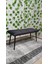 Siyah Metal Ayaklı Metal Kasalı Bench Mutfak Salon Antre Yatak Odası Balkon Puf Bank 1