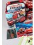 Lisanslı Cars Anaokul,beslenme ve Kalem Çantası Ile Matara,beslenme Kabı Full Kırtasiye Okul Seti 4