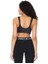 Swoosh Orta Destekli Pedli Parlak Kadın Spor Sütyeni DD1438-010 5