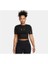 Yoga Dri-Fıt Adv Luxe Kısa Kollu Kısa Siyah Kadın T-Shirt DV9169-011 5