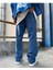 Erkek Baggy Butter Fly Jeans Kemer Arkası Lastikli Salaş Kot Pantolon 3