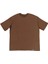 Kahverengi Basic Oversize Tişört - Oversized Basic T-shirt 1