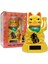 Maneki Neko Gold El Sallayan Şans Kedisi Büyük Solar Güneş Enerjili 1