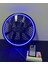 30 cm Rgb Neon Işıklı Kumandalı Bas ve Midrange Kapağı Işıklı Subwoofer Kapağı 30 cm 1