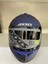 Kask Axxis Draken S Mat Blue Siyah Camlı 3