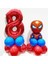 Örümcek Adam Balon Karşılama Seti Rakam Balon Spiderman Balon 2