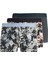 Jacjonah Flower Trunks 3 Pack Sn Erkek Yeşil Boxer 12263722-21 1