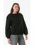 Basic Beli Lastikli Sweatshirt 1