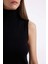 Siyah Regular Fit Balıkçı Yaka Kolsuz Basic Düz Triko Kazak U8250AZ24AU 5
