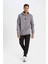 Fit Jogger Eşofman Altı Slim Fit Dar Kesim Beli Lastikli Cepli Düz Paça S3309AZ24AU 3