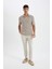 Regular Fit Kısa Kollu Triko Polo Tişört D4818AX24SM 2