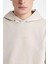 Regular Fit Kapüşonlu Baskılı Sweatshirt C6131AX24AU 5