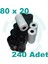 80MM X20M Termal Yazarkasa ve Mini Yazıcı Kağıdı 240 ADET 1 Koli 4