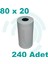 80MM X20M Termal Yazarkasa ve Mini Yazıcı Kağıdı 240 ADET 1 Koli 5