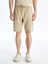 Lcw Casual Standart Kalıp Gabardin Erkek Bermuda Şort 4