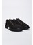 Valmenti Livio Erkek Siyah Nubuk Deri Sneakers & Spor Ayakkabı 352 18004 Erk Ayk Y23 2