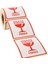 Etiketi, Fragile Label 70MM x 80MM Ruloda 250 Adet Sticker, Koli Için Çıkartma Güvenlik Etiketi, Dikkat Kırılır Uyarı Etiketi 1