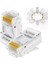 RJ45 Konnektör Network Cat5 Cat6 Jak Jack Ethernet Uç - 100 Adet 5