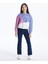 Lcw Kids Bisiklet Yaka Renk Bloklu Uzun Kollu Kız Çocuk Sweatshirt 2