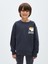 Lcw Kids Bisiklet Yaka Baskılı Uzun Kollu Erkek Çocuk Sweatshirt 3