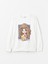 Lcw Kids Bisiklet Yaka Baskılı Çift Yönlü Payetli Uzun Kollu Kız Çocuk Sweatshirt 2