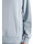 Lcw Vision Bisiklet Yaka Oversize Kadın Sweatshirt 4
